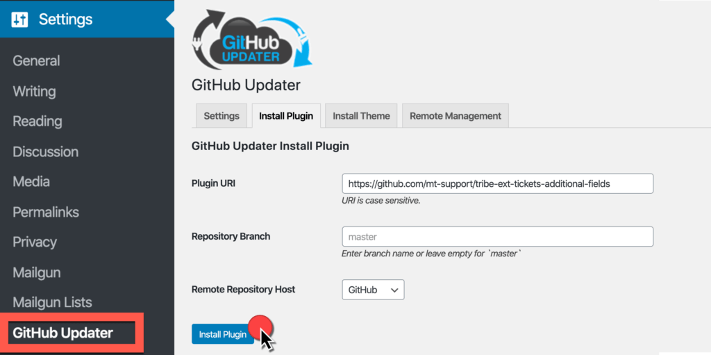 Using Plugin Extensions Knowledgebase