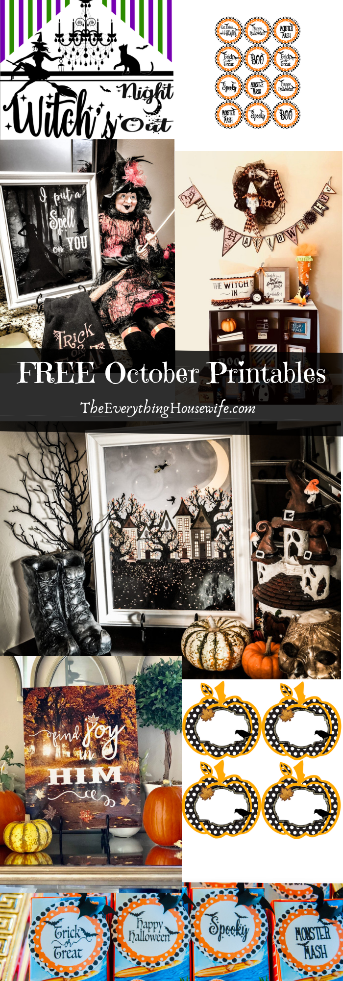 October Printables – The Everything Housewife