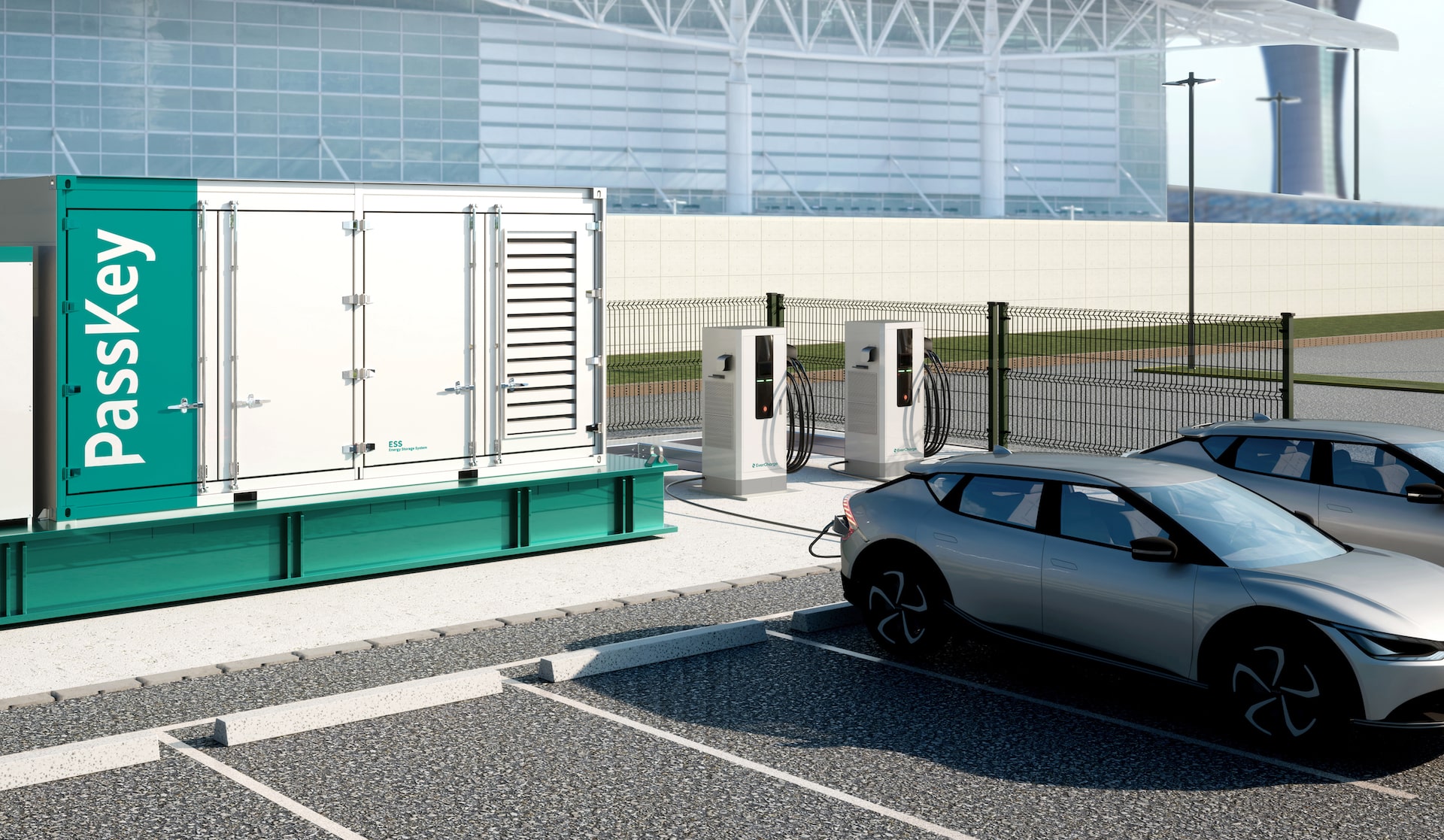 EverCharge and PassKey to Develop Battery Energy Storage System for EV