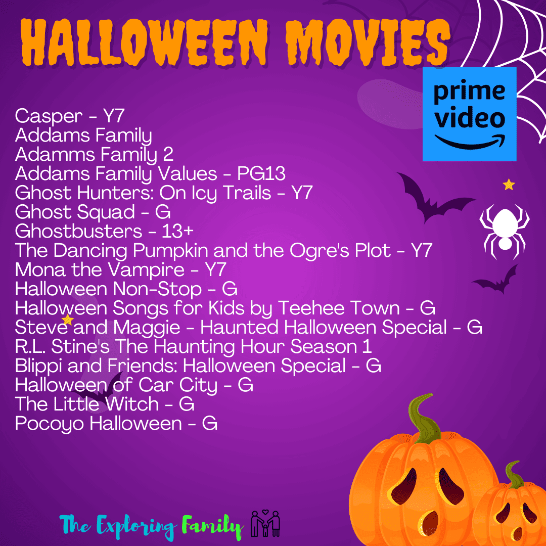 Best Family Halloween Movies on Netflix Canada, Disney+ and Prime