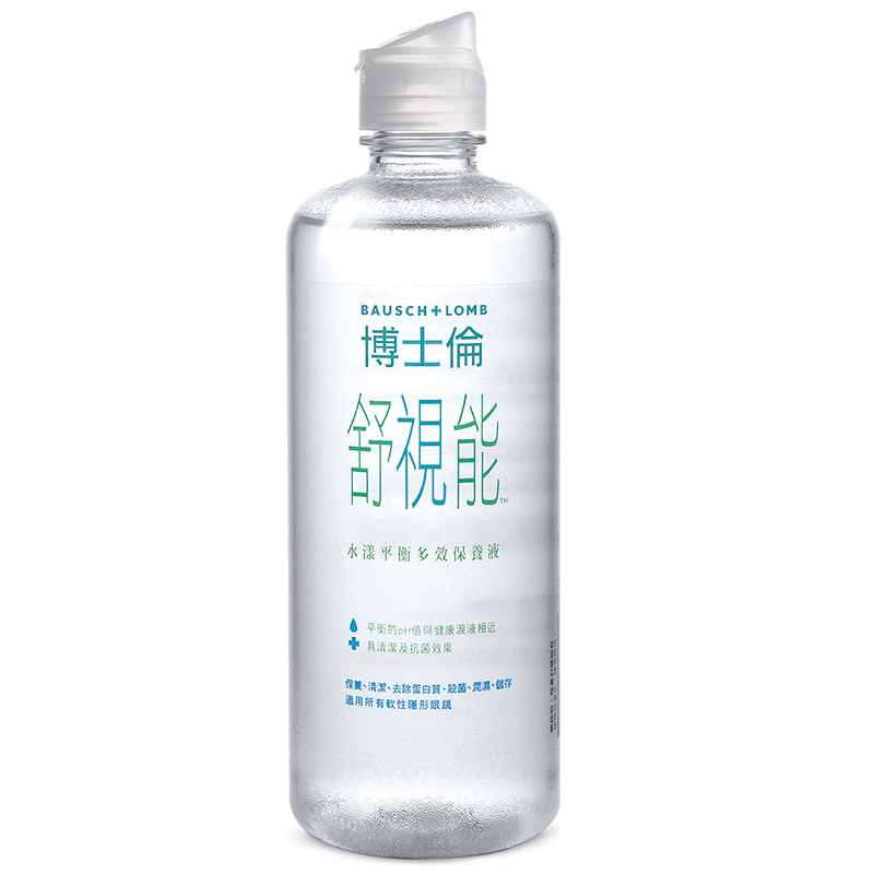 博士倫舒視能水漾平衡多效保養液300ml 仁愛眼鏡 Howard Eyewear
