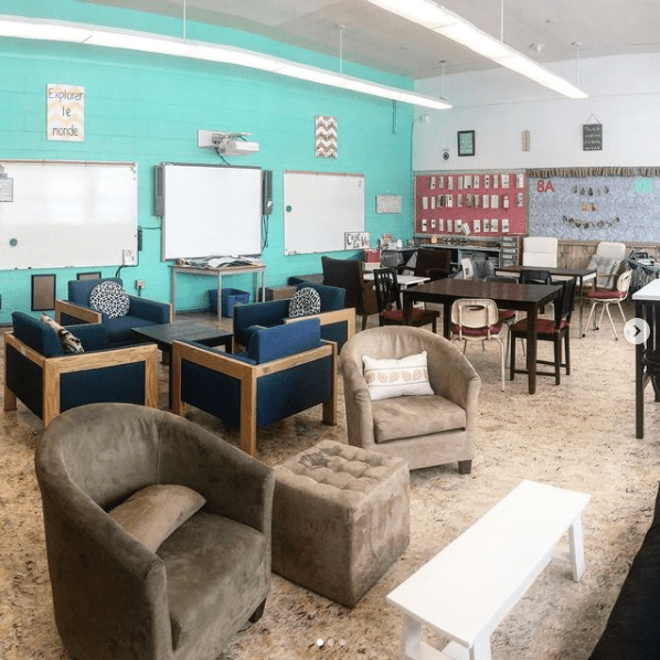 Flexible Seating in MiddleSchool