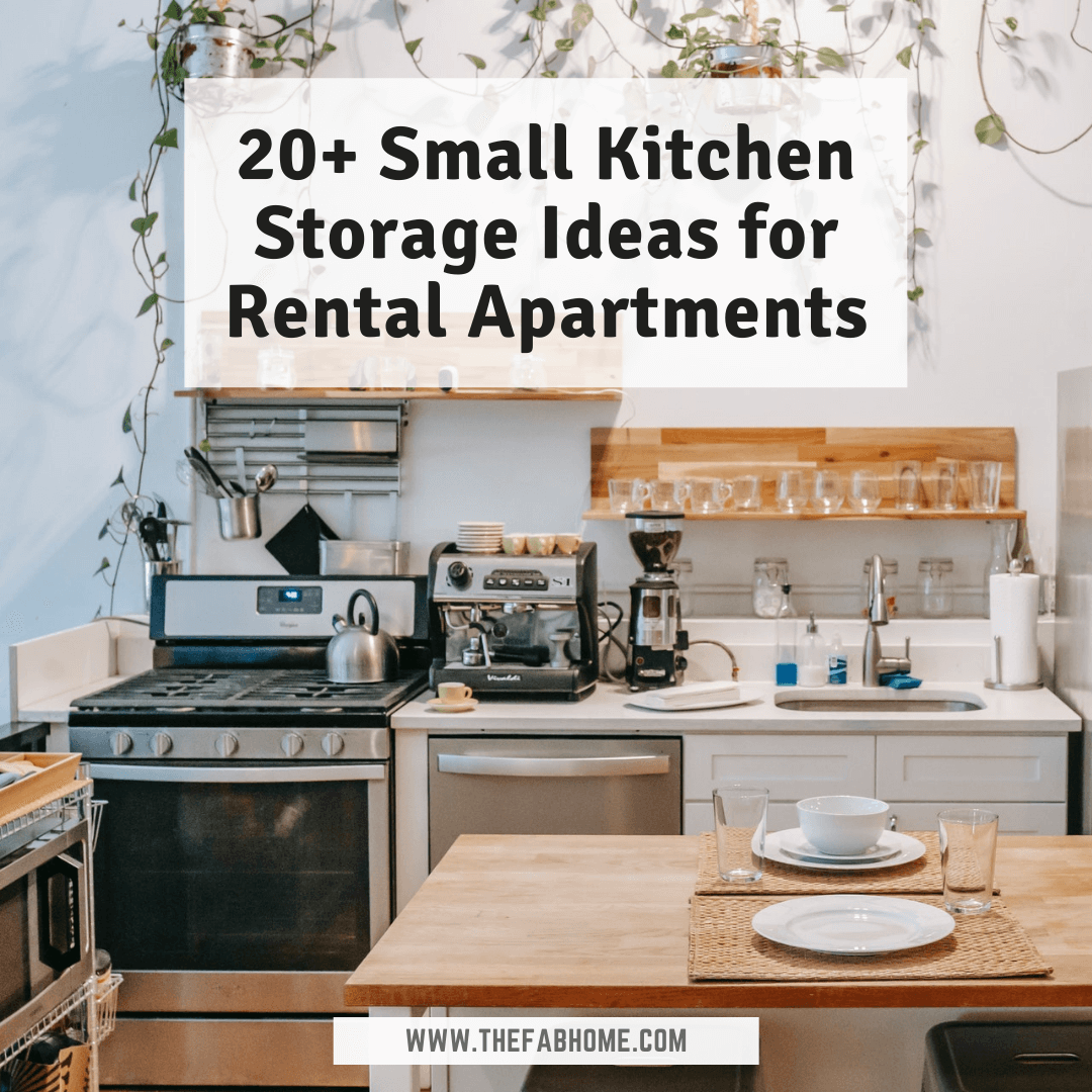 Small Apartment Kitchen Storage