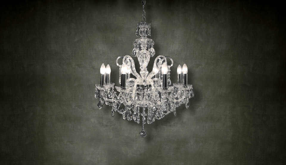 Is a chandelier too much? The Fabl