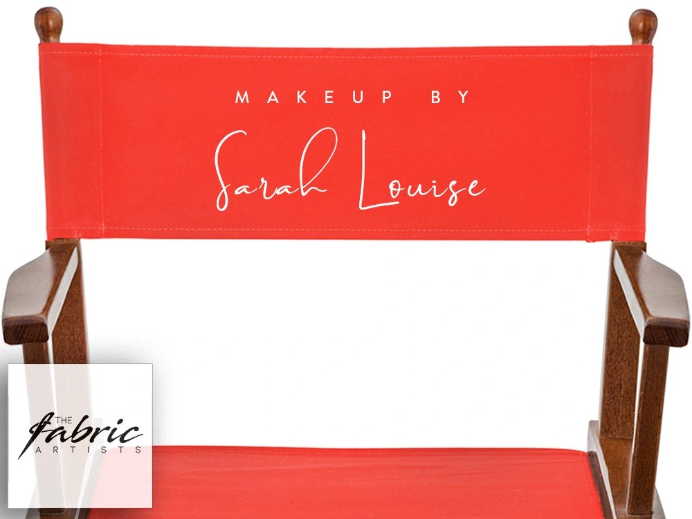 Personalised Royal Blue Director Chair Covovers The Fabric Artists