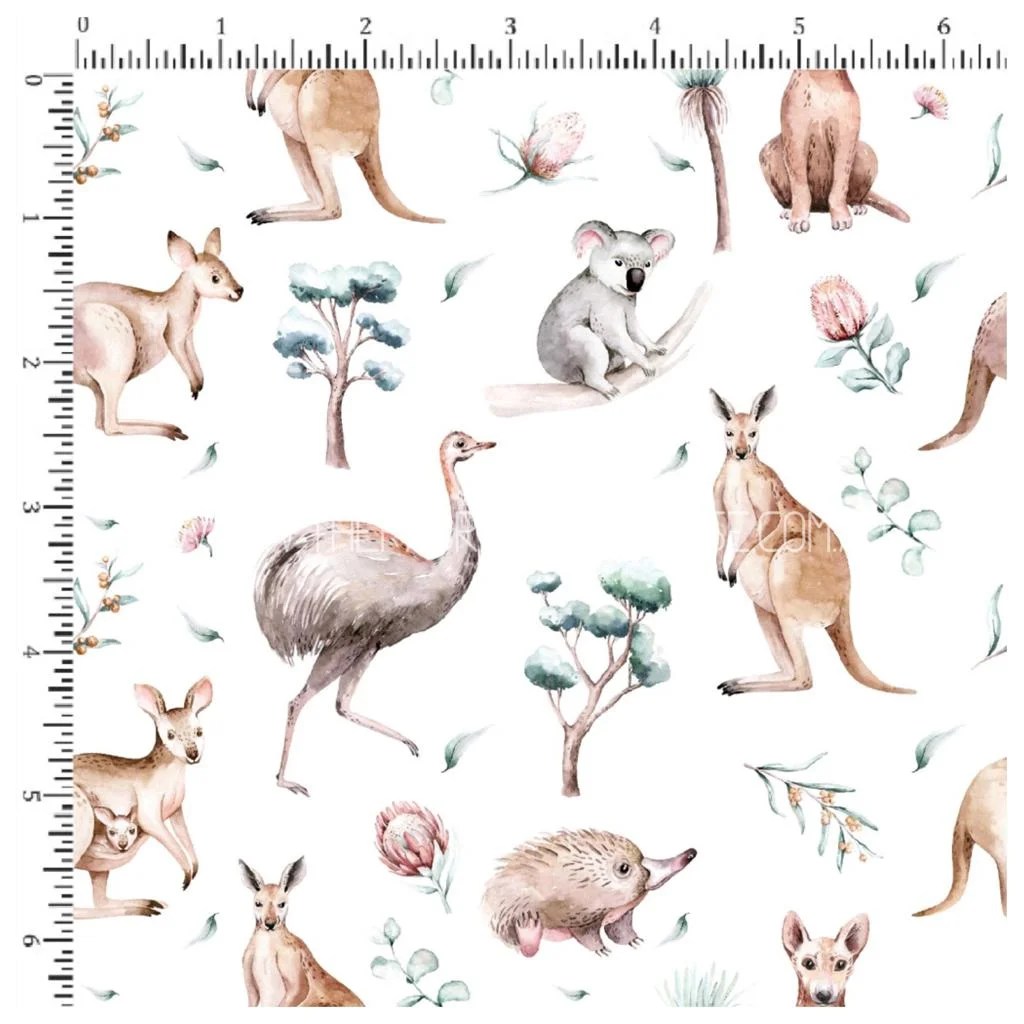 Australian Animals The Fabric Treehouse