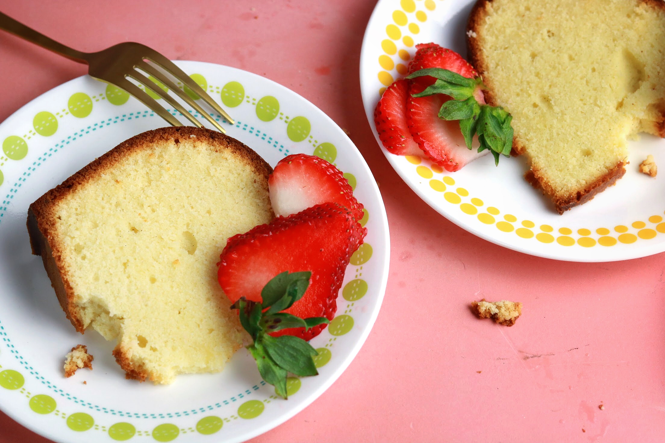 Goat Cheese Pound Cake The Familiar Kitchen