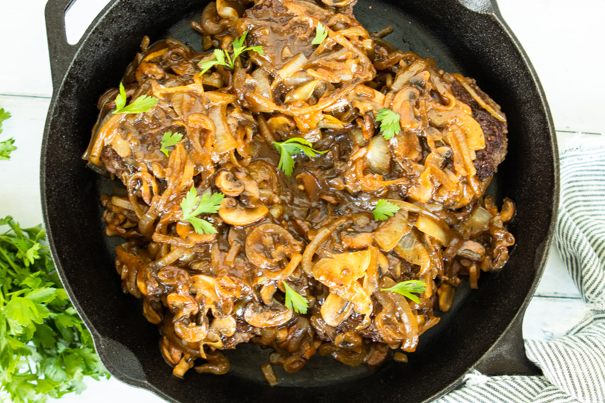 SouthernStyle Hamburger Steaks The Fancy Pants Kitchen