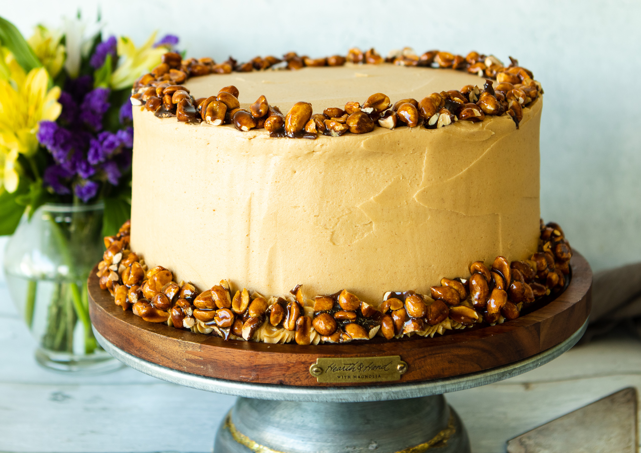 Southern Peanut Butter Cake The Fancy Pants Kitchen