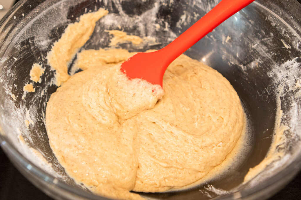 Applesauce Donut Holes with Caramel Glaze The Fancy Pants Kitchen
