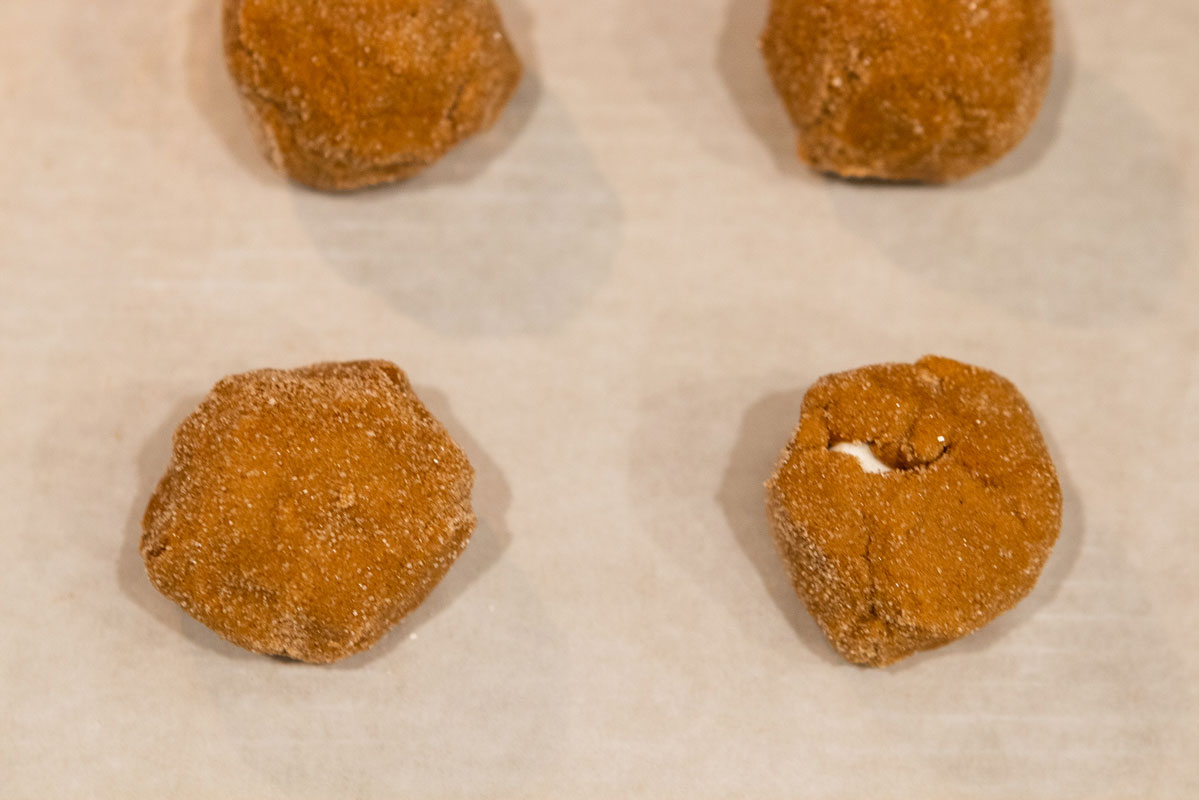 Marshmallow Molasses Cookies The Fancy Pants Kitchen