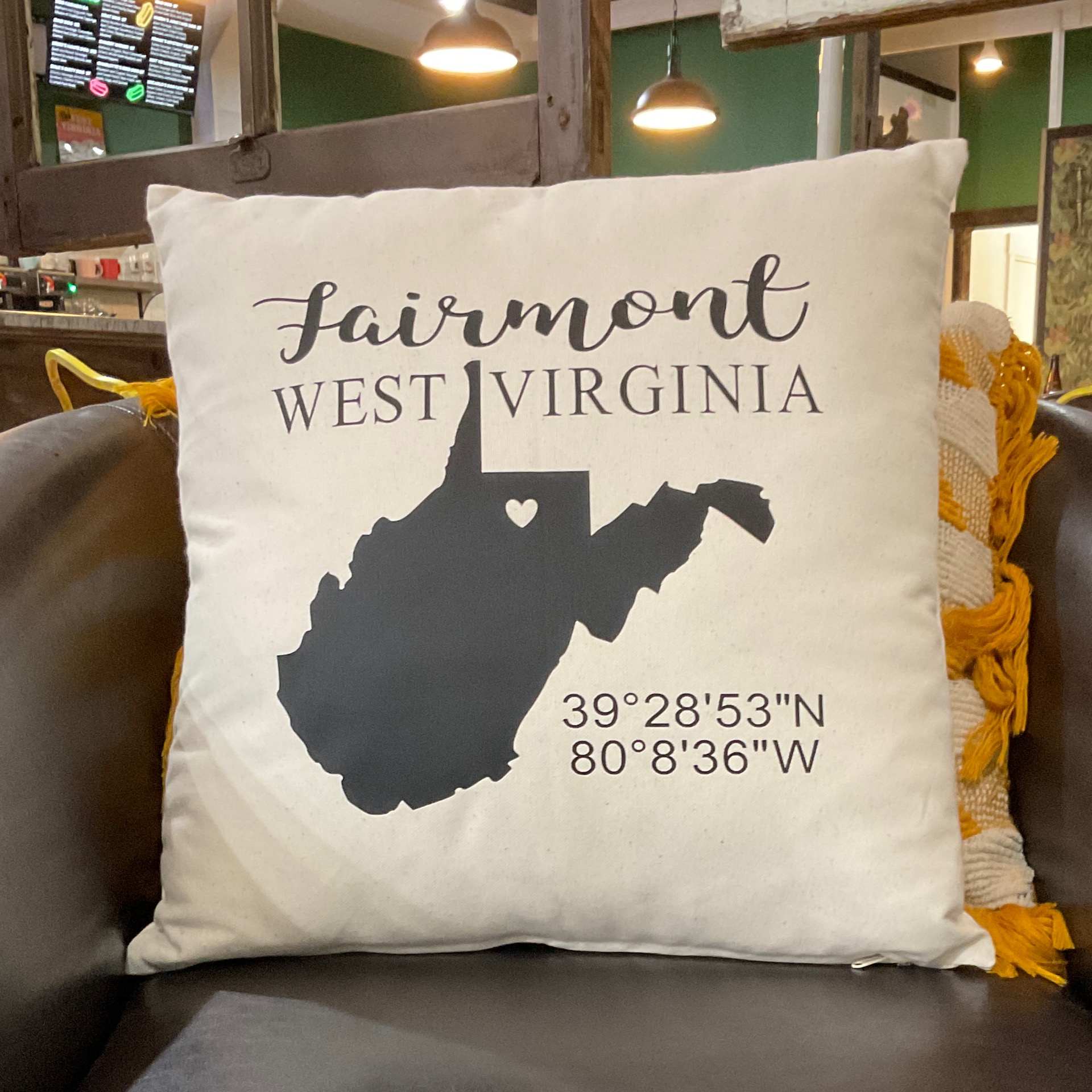 Fairmont Pillow The F.A.R.M.—Food. Arts. Recreation. Market.