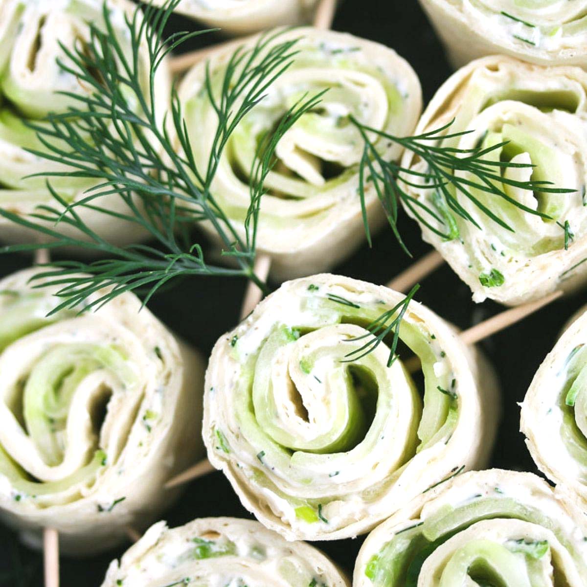 Cucumber Cream Cheese Wraps Recipe »