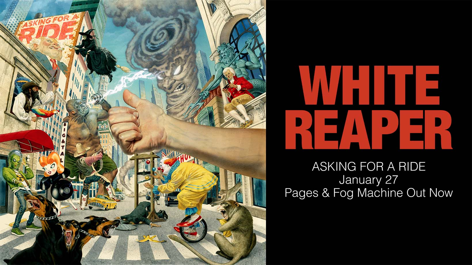 WHITE REAPER ” Asking for a Ride “ The Fat Angel Sings