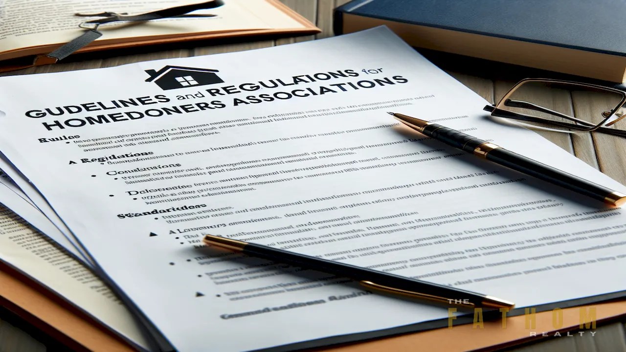 HOA Addendum Rules for Homeowners Associations The Fathom Realty