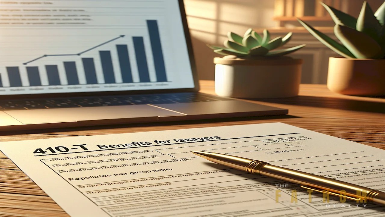 What is Form 410T and how does it benefit taxpayers The Fathom Realty