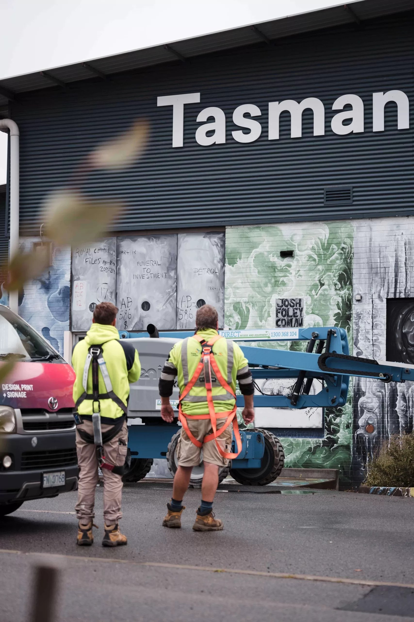 Signage Hobart, Libraries Tasmania Flying Colours Group Tas Group