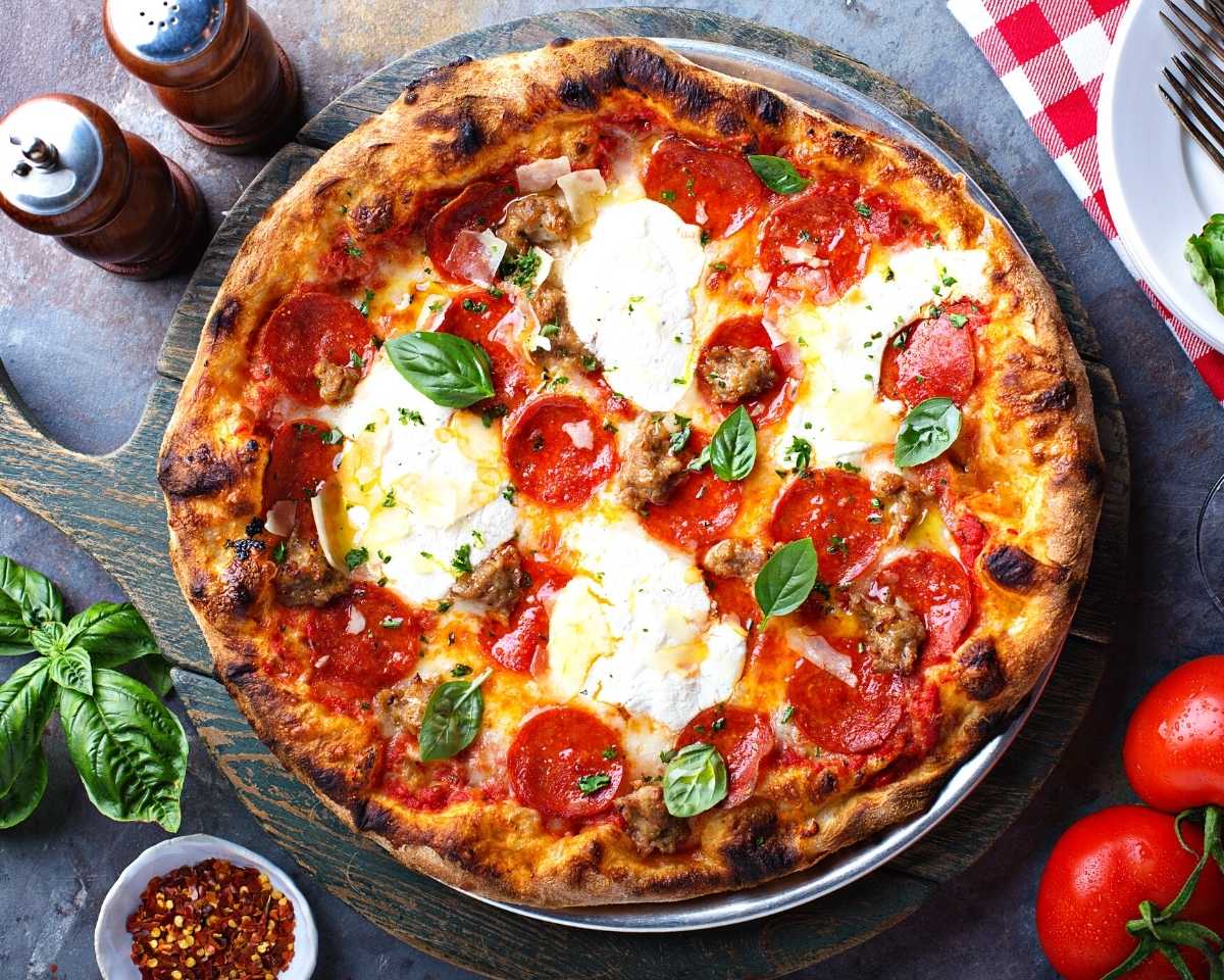 Pizza From Frozen Bread Dough The Feathered Nester
