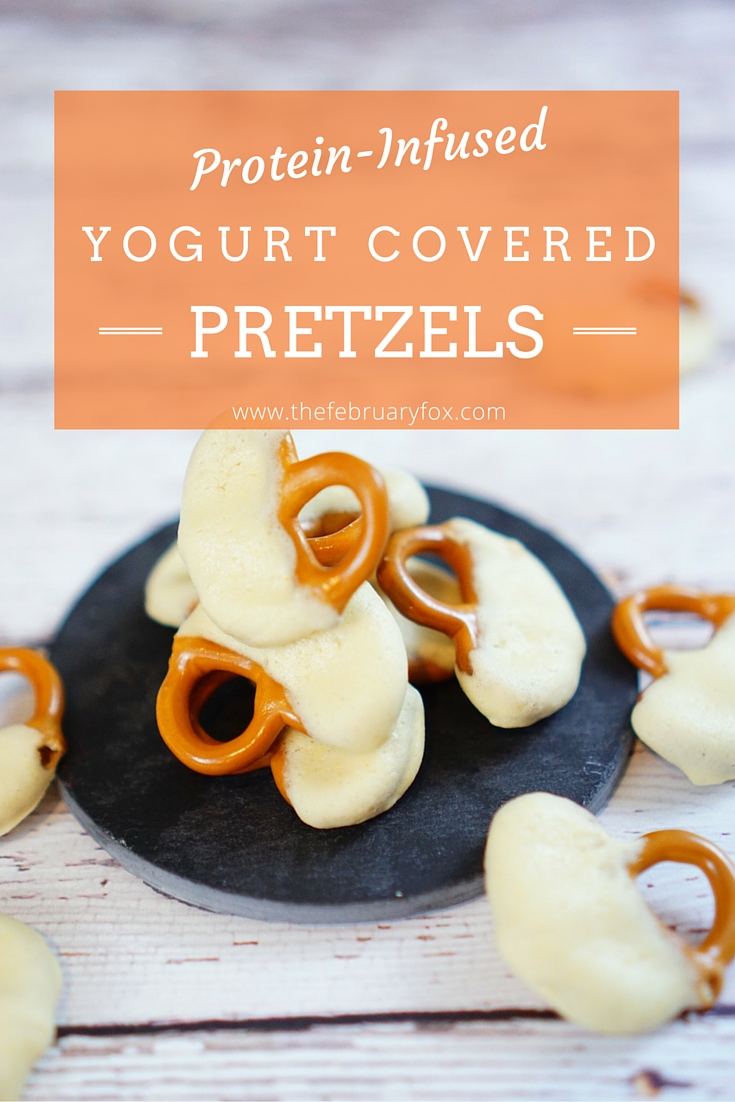 New Year's Resolution + ProteinInfused Yogurt Covered Pretzels Recipe