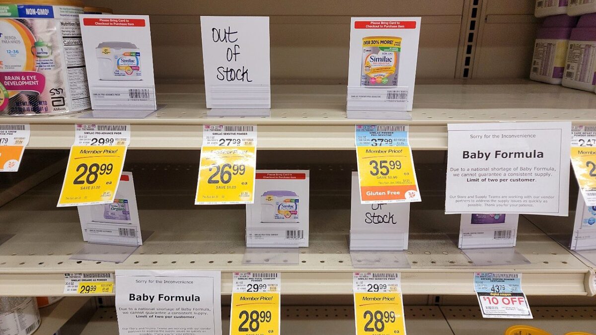 Big Dairy Lobbies To Tax Formula Imports As Moms Stare At Bare Shelves