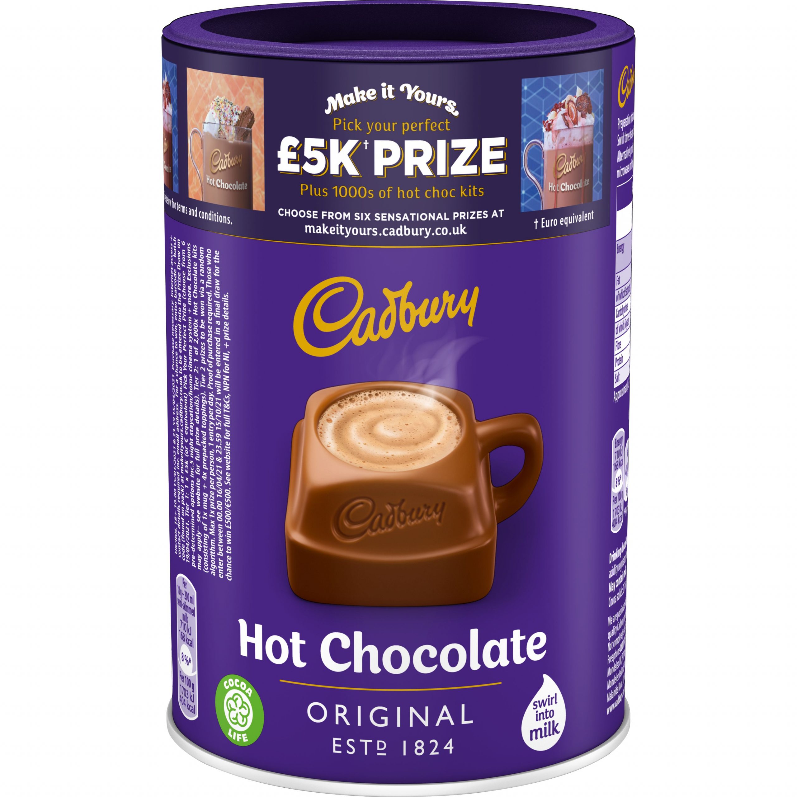 Make it Yours with Cadbury hot chocolate drinks The Fed