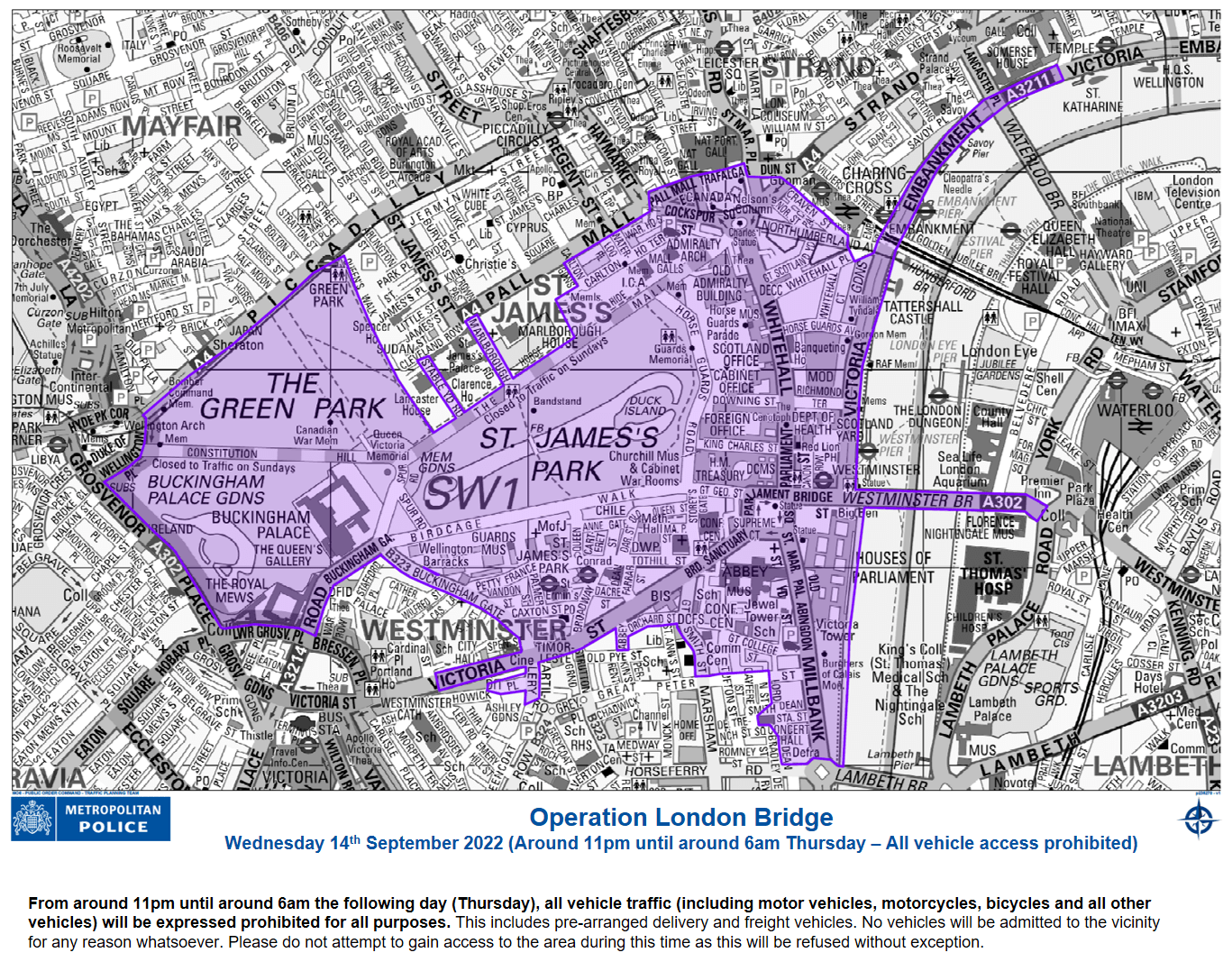 Road Closures Wednesday 14th September The Fed