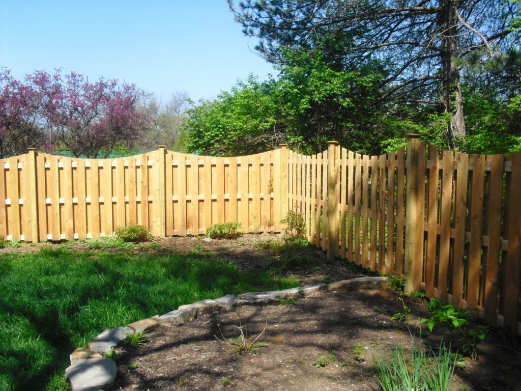 Scalloped Shadow Box Privacy Fence The Fence Company, LLC