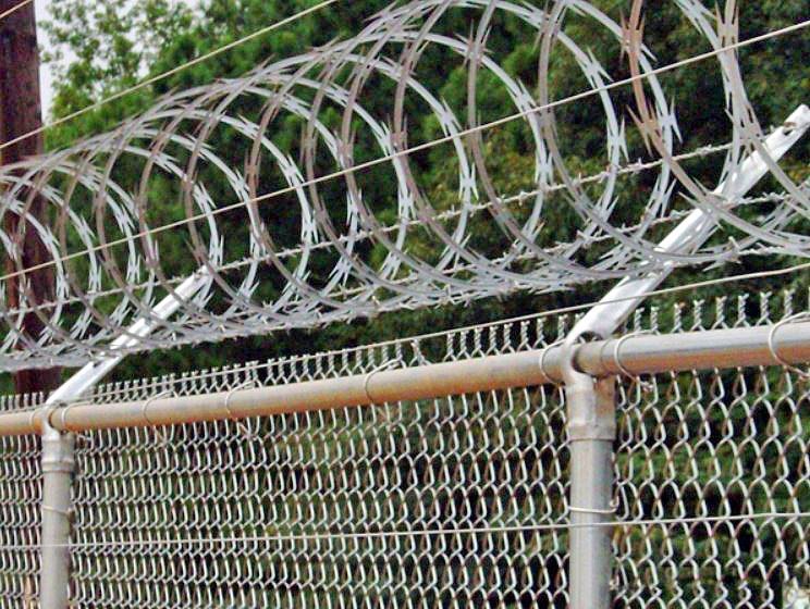Razor Wire The Fence n Post