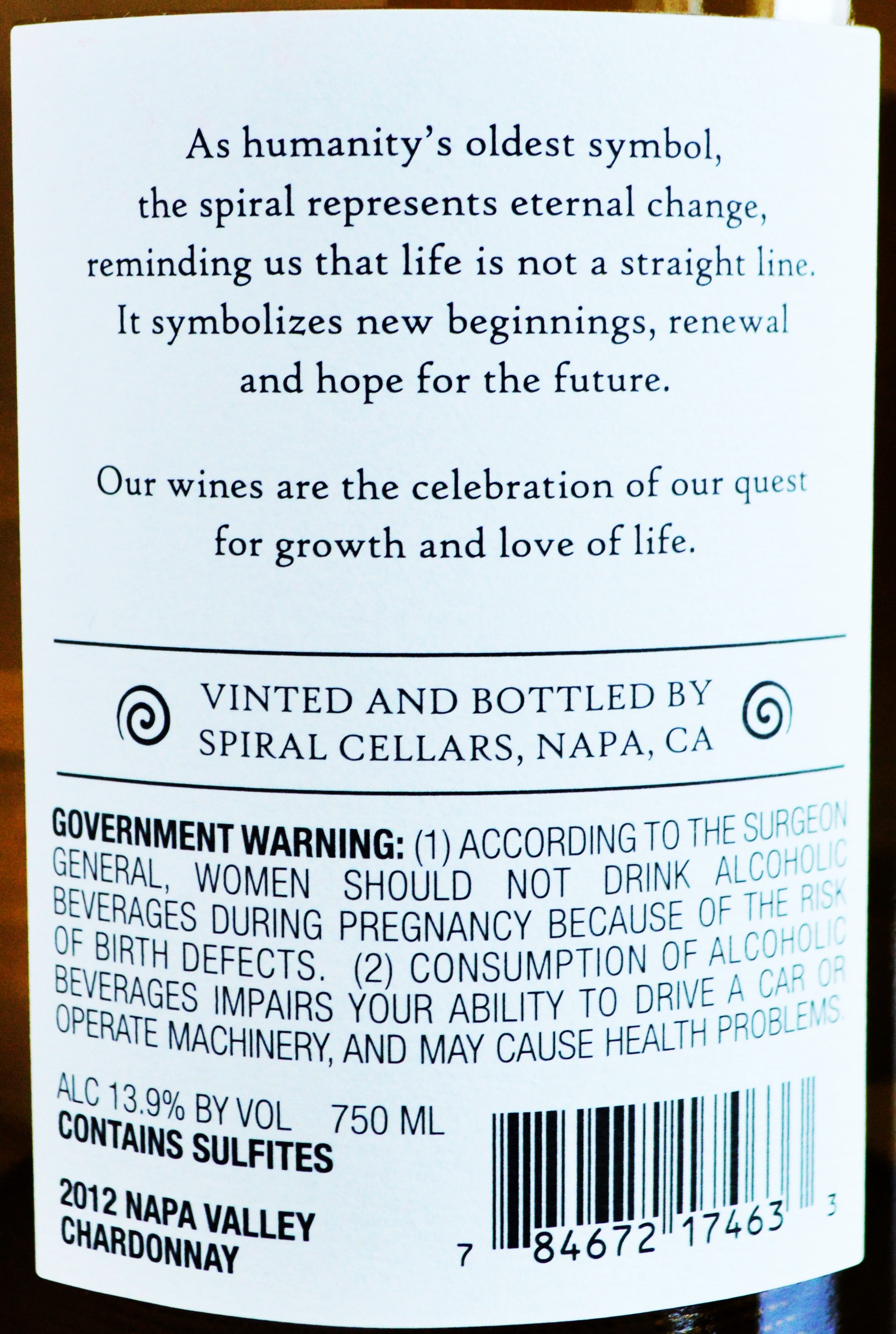 Spiral Cellars Napa Valley Chardonnay Review Trader Joe's Wine The