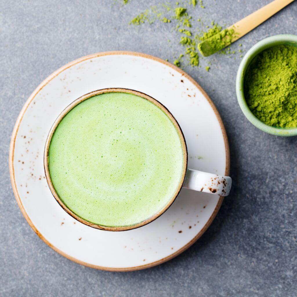 Matcha latte The Fertility Kitchen
