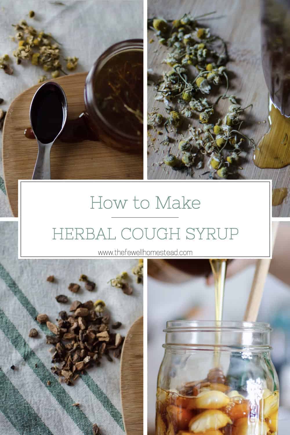 Homemade Cough Syrup Eucalyptus and Thyme Amy K. Fewell