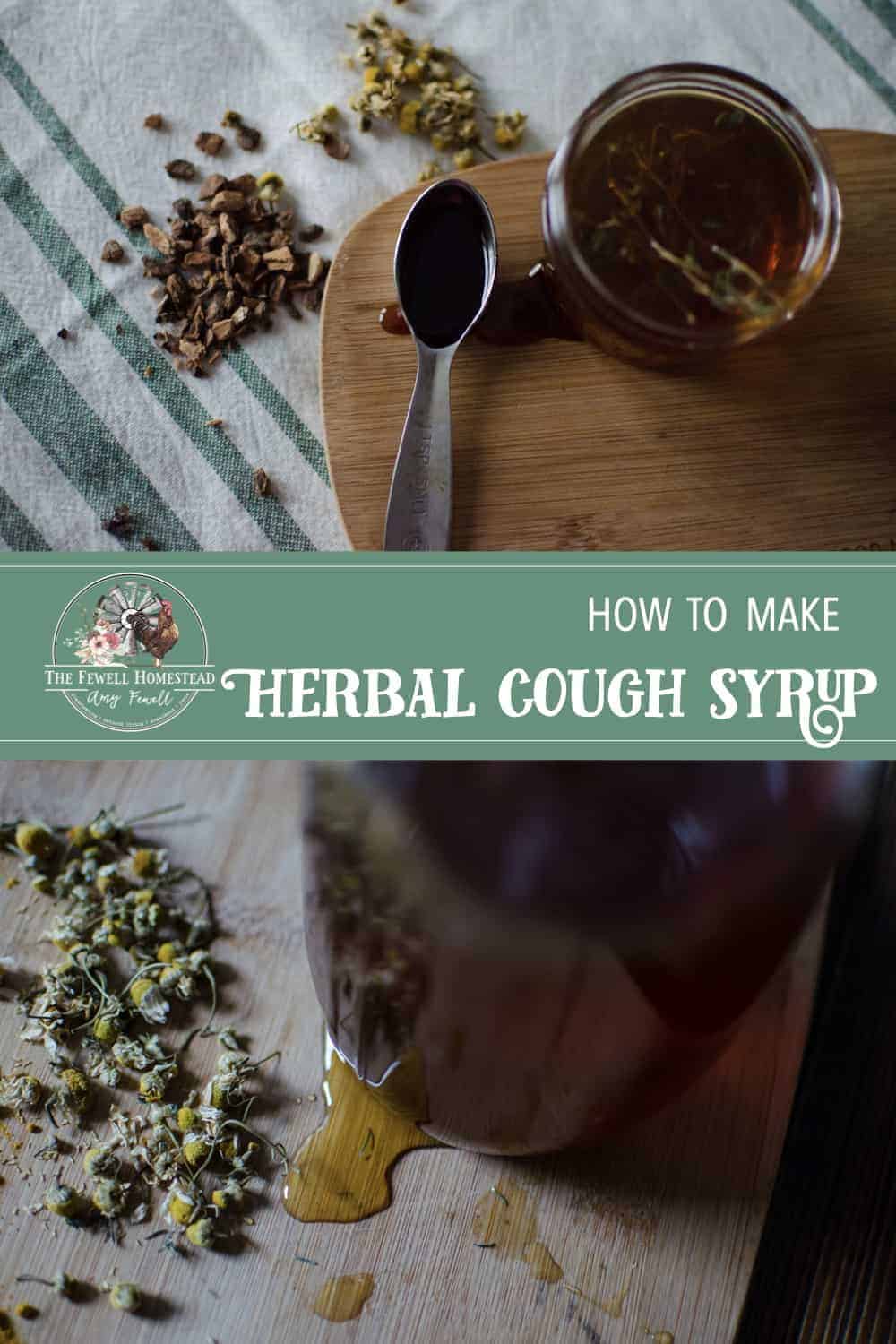 Homemade Cough Syrup Eucalyptus and Thyme Amy K. Fewell
