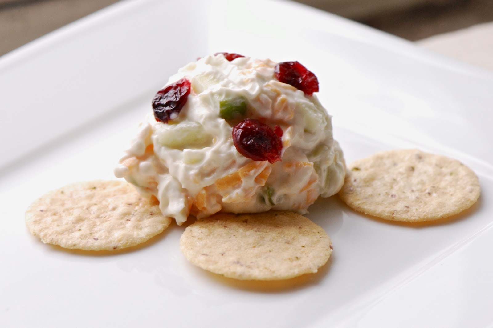 Cranberry & Green Apple Cheddar Dip The Fig Tree