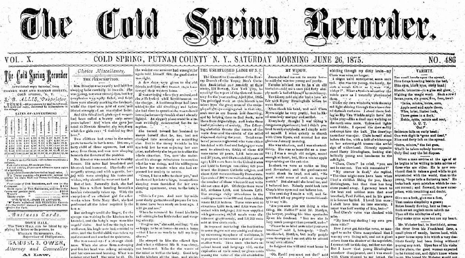 Historical New York Newspapers * The Figure Ground Studio Architecture