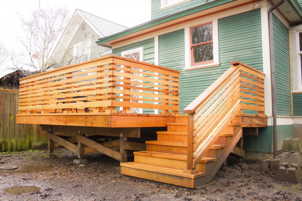 Japanese Inspired Cedar Deck * The Figure Ground Studio Architecture