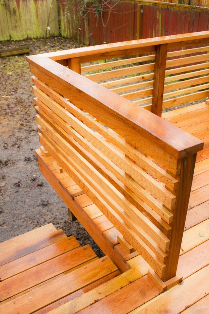 Japanese Inspired Cedar Deck * The Figure Ground Studio Architecture