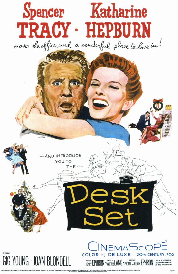 A Year with Kate Desk Set (1957) Blog The Film Experience