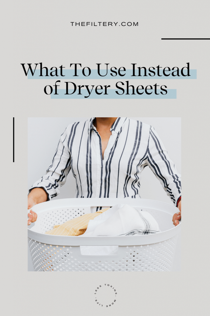 NonToxic Alternatives To Dryer Sheets For Static & Smell The Filtery