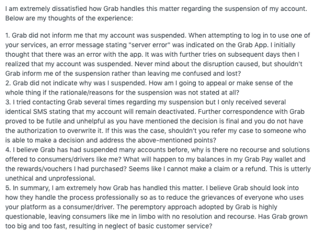 What Happens If Your Grab Account Gets Suspended? TheFinance.sg