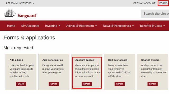 Authorize A Family Member To Access Your Accounts