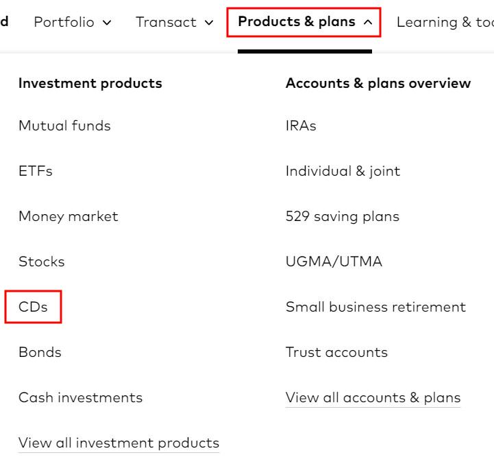 How to Buy CDs in a Fidelity or Vanguard Brokerage Account