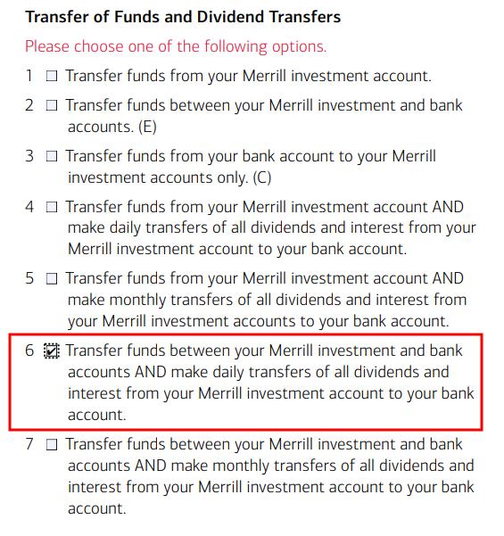 AutoDeposit Dividends To Bank Account Fidelity, Merrill Edge