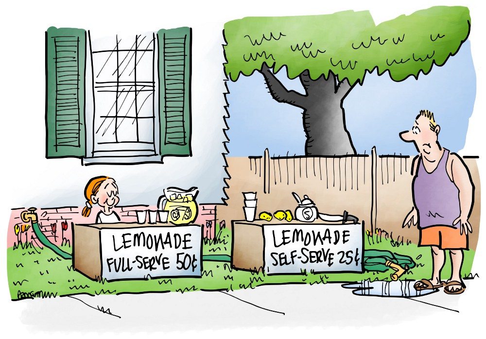 Is selfservice all it's cut out to be? Chris Skinner's blog