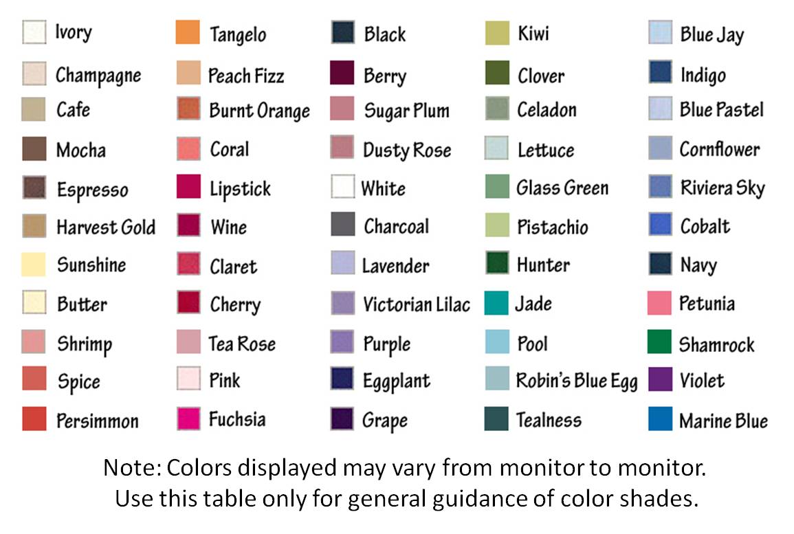 Wedding Dress Color Names