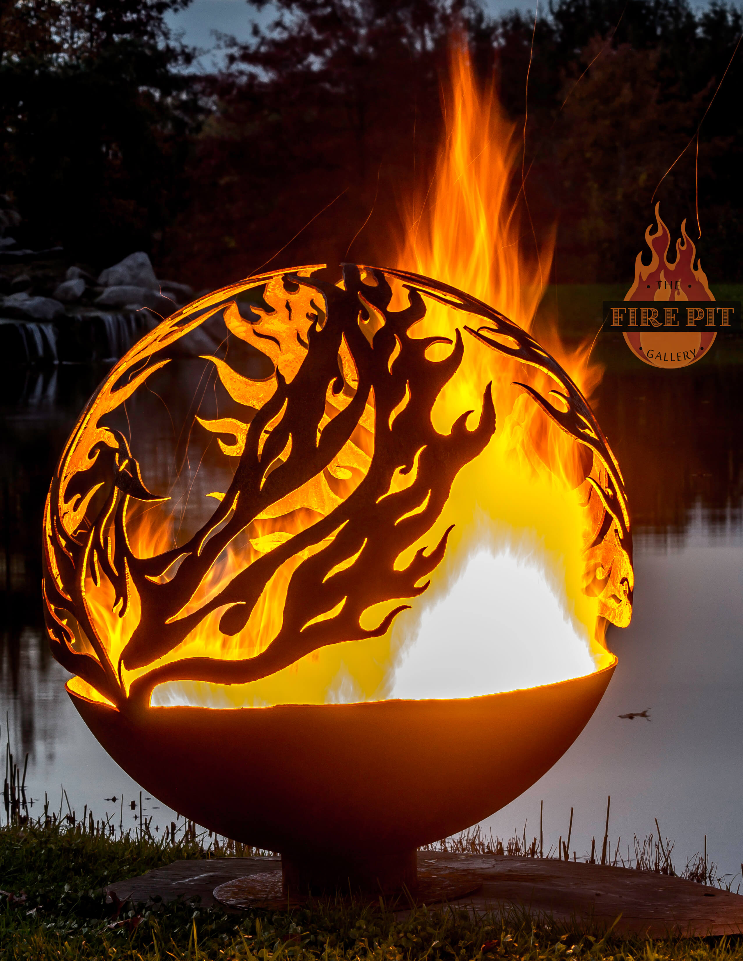 Phoenix Rising Fire Pit Sphere The Fire Pit Gallery