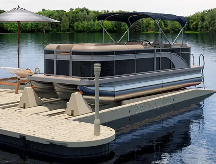 Hewitt Boat Docks Pro Pontoon Port The Fire Place