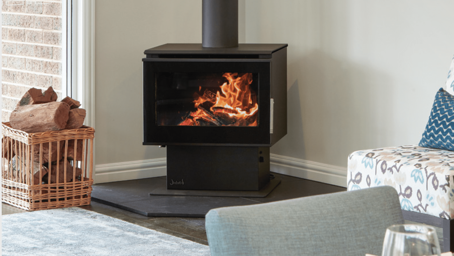 Jindara Tilga Freestanding Wood Heater The Fireplace Studio