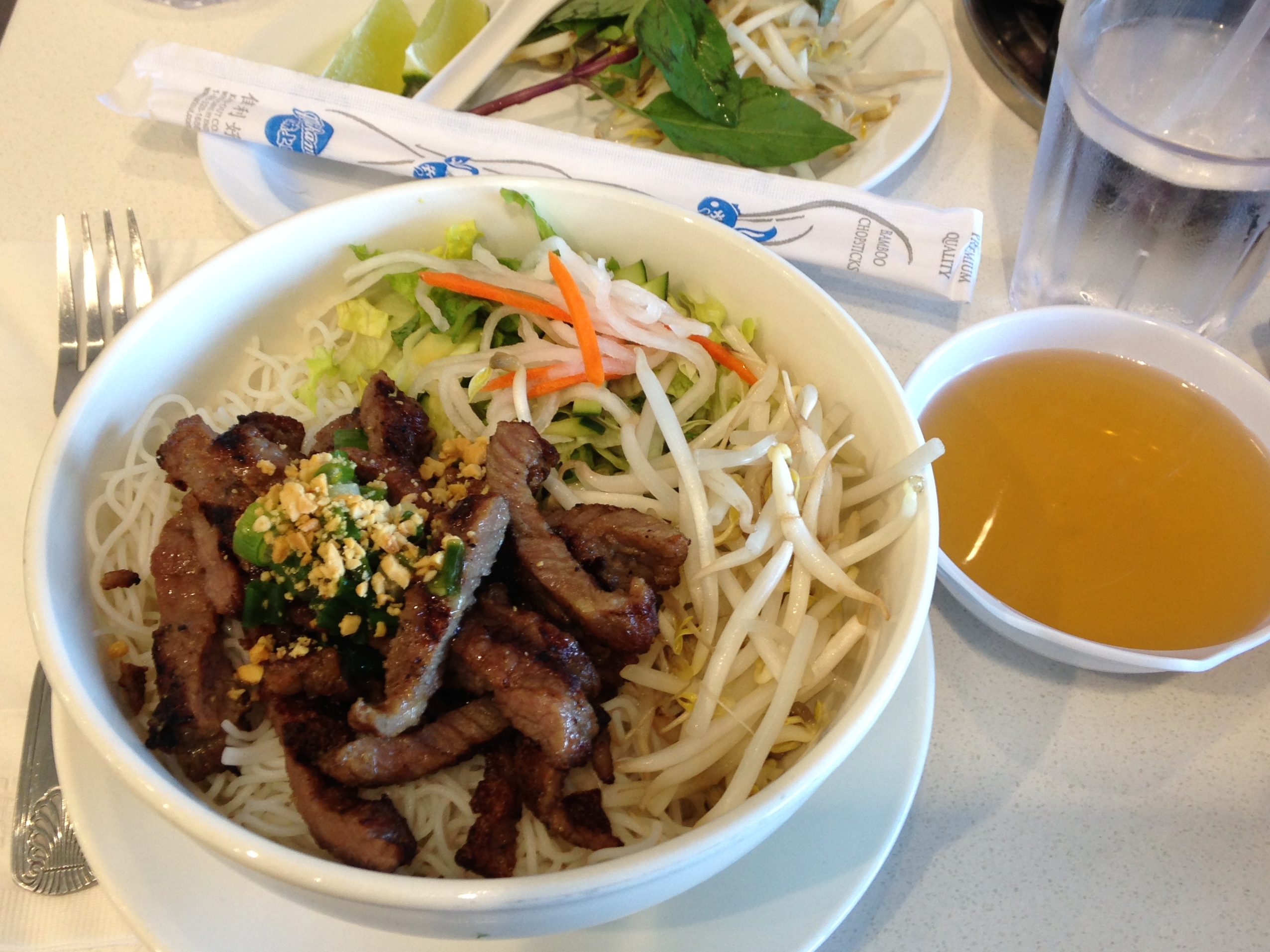 Dining in Los Angeles THE FIRST BITE