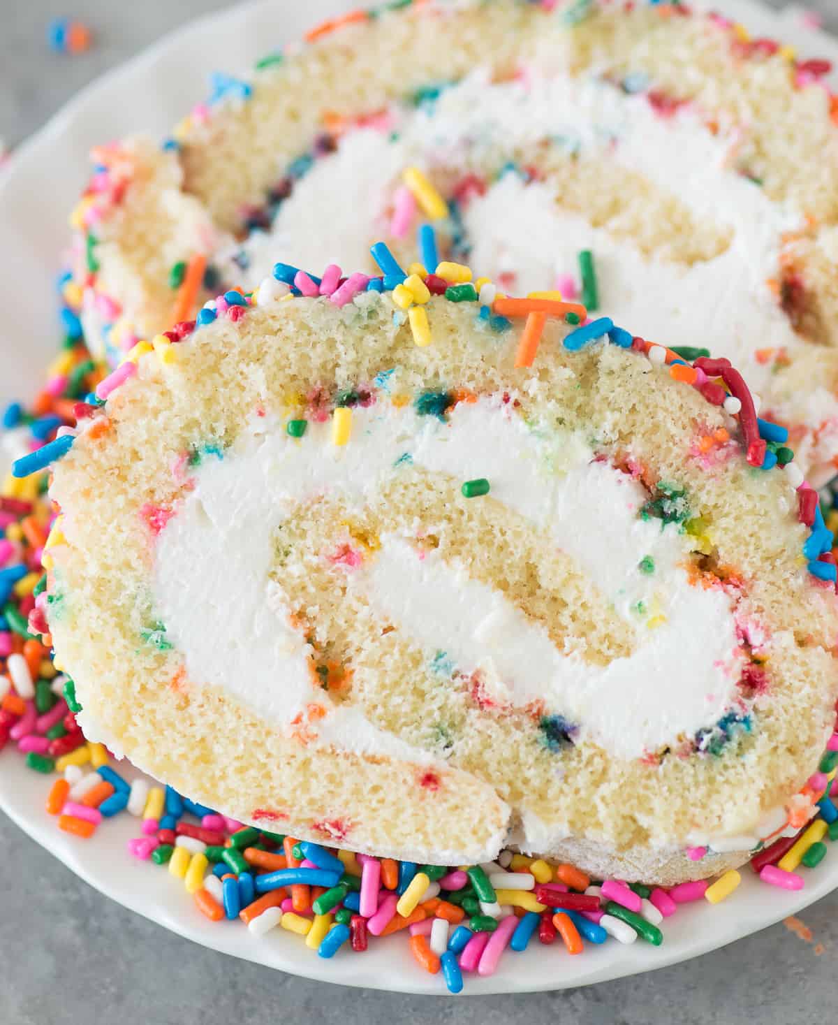 Funfetti Cake Roll The First Year