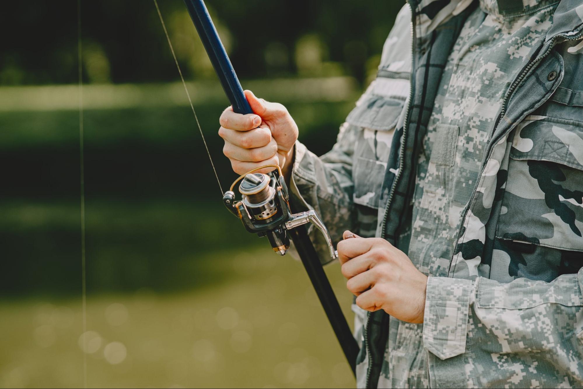 How to hold a fishing pole The Fishing Essentials